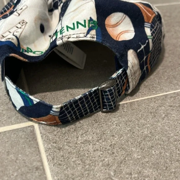 Polo Ralph Lauren Wimbledon Tennis Hat Cap Strap Back One Size - Picture 12 of 16